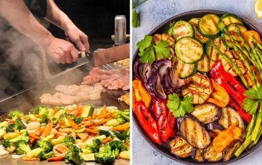 teppanyaki de verduras receta